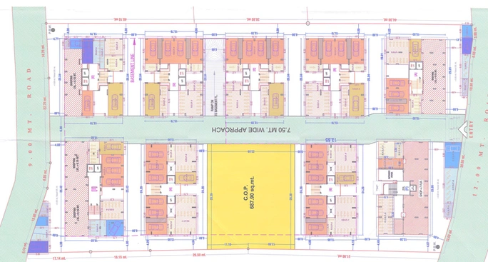 Master Plan of Mahan Residency in Punagam, Surat - Image 84119