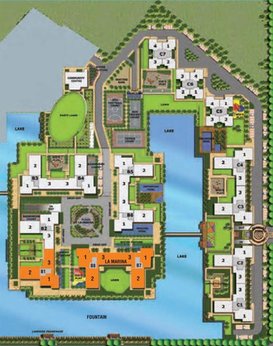 Master Plan of Adani La Marina in Vaishnodevi Circle, Ahmedabad - Image 84149