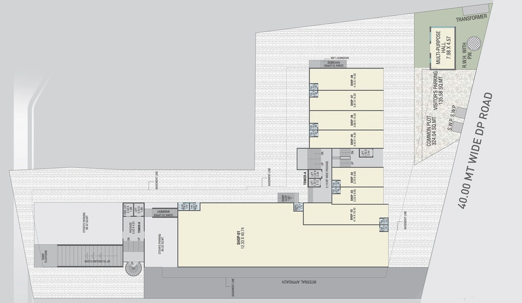 Master Plan of Accord Park Platinum in Makarpura, Vadodara - Image 85736