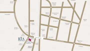 Location of Akruti Ria Grand Villa - Image 84201