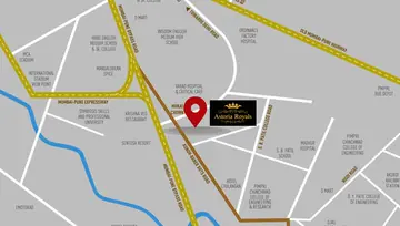 Location of Nirman Astoria Royals - Image 91353