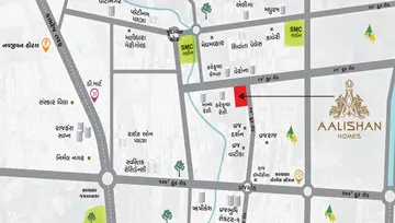 Location of Aalishan Homes - Image 125378