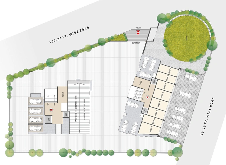 Master Plan of Savani Prayosha Elite in Mota Varachha, Surat - Image 84271