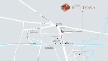 Location of Zillion Sentosa - Image 84276