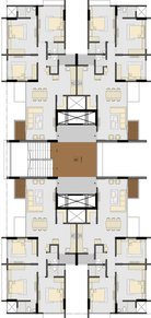 Floor Plan of Wishpark The Centrium in Memnagar, Ahmedabad - Image 89772