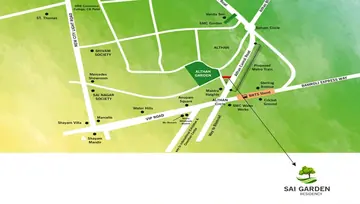 Location of Nathani Sai Garden Residency - Image 84310