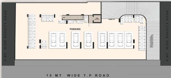 Master Plan of Om Avenue in Nana Varachha, Surat - Image 86254