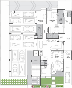 Master Plan of Varniraj Monte 9 in Satellite, Ahmedabad - Image 89229