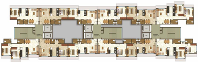 Floor Plan of Gharkul Height in Bhandup West, Mumbai - Image 84400