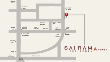 Location of Sai Ram Residency A - Image 86260