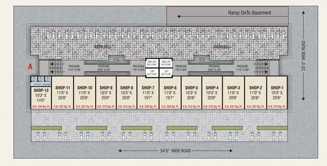 Master Plan of Sai Ram Residency A in Bhestan, Surat - Image 86262