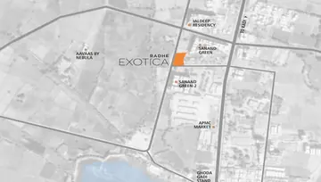 Location of Eklingji Radhe Exotica - Image 89565
