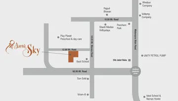 Location of Shree Aarna Sky - Image 84439