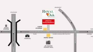 Location of Lifestyle Royal Oak - Image 23188