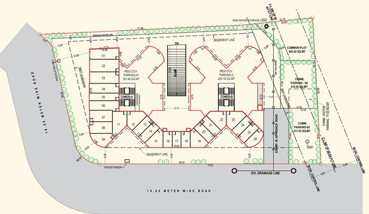 Master Plan of Sonal Evoq in Chhani, Vadodara - Image 84447