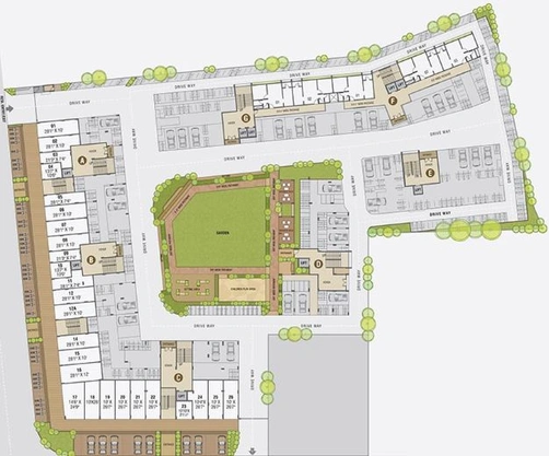 Master Plan of Shree Jaldeep Apartments in Sanand, Ahmedabad - Image 89548