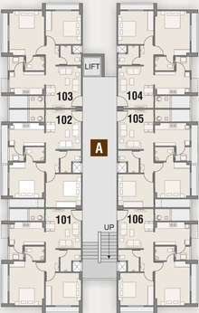 Floor Plan of Shree Hari Green in Narolgam, Ahmedabad - Image 88671
