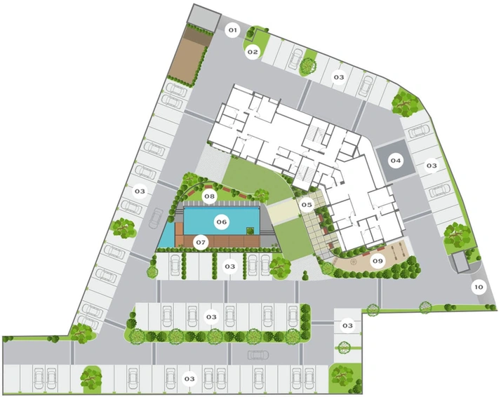 Master Plan of Alembic Kiara in Chhani, Vadodara - Image 84681