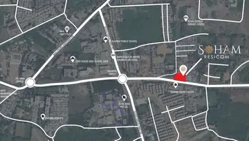 Location of Kankeshwari Soham Resicom - Image 84716
