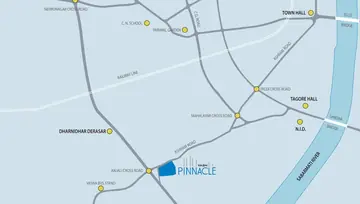 Location of Yash Pinnacle - Image 84741