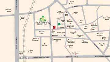 Location of Rudraa Residency - Image 84755