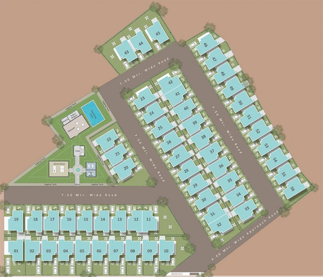 Master Plan of ParkFields in Tarsali, Vadodara - Image 84749
