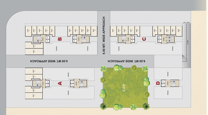 Master Plan of Shashidhwar in Bhestan, Surat - Image 84779