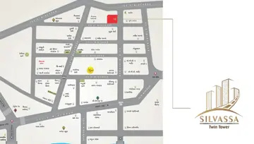 Location of Shree Silvassa Twin Tower - Image 86368