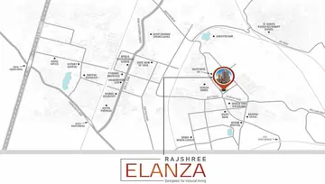 Location of Rajshree Elanza - Image 84787