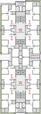 Floor Plan of Rajshree Elegance in Sabarmati, Ahmedabad - Image 88653