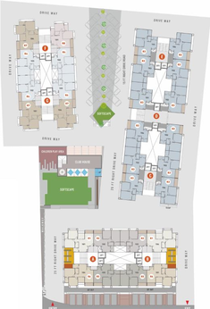 Master Plan of Rajshree Heights in Amraiwadi, Ahmedabad - Image 88792