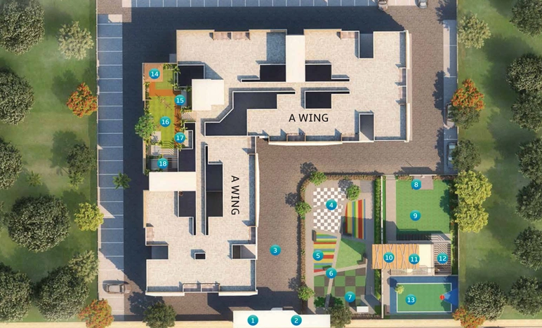 Master Plan of Unique Legacy Royale in Mundhwa, Pune - Image 22993