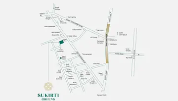Location of Sukirti Greens - Image 89296