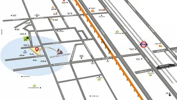 Location of Sangam Emporio Towers - Image 84895