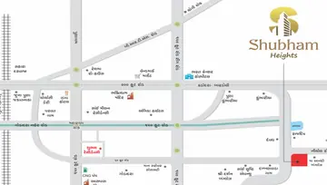 Location of Shubham Heights - Image 87827