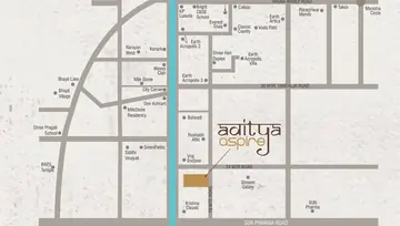 Location of Aaditya Aspire - Image 85394