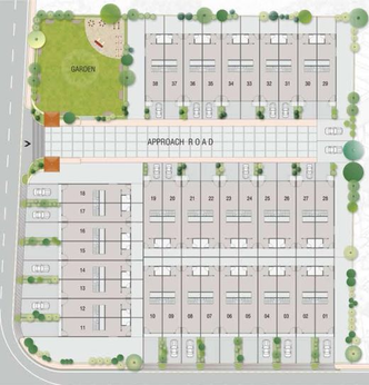 Master Plan of Anushthan Bunglows in Vatva, Ahmedabad - Image 85054