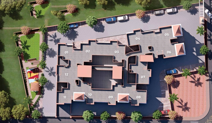 Master Plan of GK Allure in Ravet, Pune - Image 23489