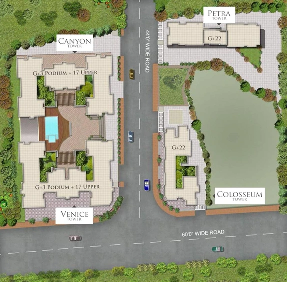 Master Plan of Swaroop Marvel Gold in Bhandup West, Mumbai - Image 85686