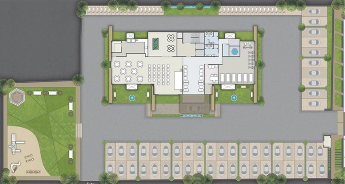 Master Plan of Rammah Palacio in Gotri, Vadodara - Image 86104