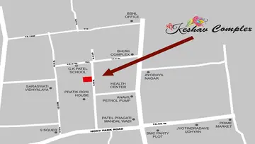 Location of Shree Keshav Complex - Image 86420