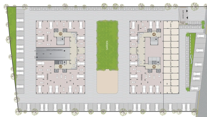 Master Plan of Devshree Benito in Jahangirpura, Surat - Image 85145