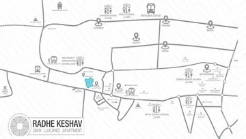 Location of Chetak Radhe Keshav - Image 89528
