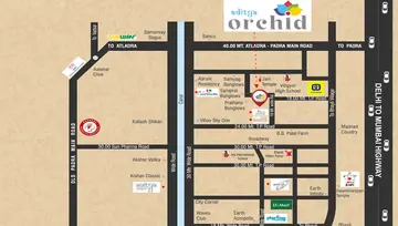 Location of Aaditya Orchid - Image 85430