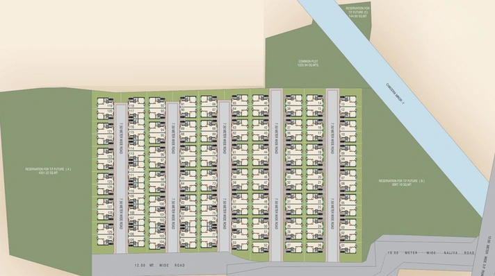 Master Plan of Gajanan Upvan in Tarsali, Vadodara - Image 85463