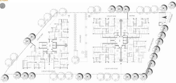 Master Plan of Sun Prima in Bhudarpura, Ahmedabad - Image 89014