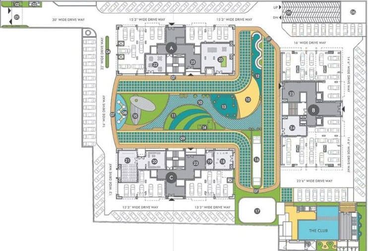 Master Plan of Sun Skypark in Ambli, Ahmedabad - Image 85549