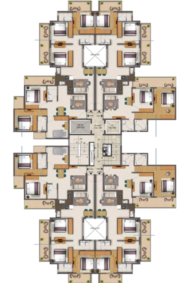 Floor Plan of Riseonic Solitaire in Sector 70, Gurgaon - Image 88504