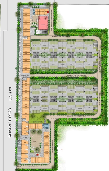 Master Plan of Riseonic Solitaire in Sector 70, Gurgaon - Image 88505