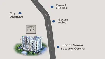 Location of Magnum Iris - Image 23684